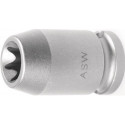 Jeu d'embout de clé à douille forte démult. 710 E 3/8 po. E6 32 mm ASW