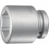 Jeu d'embout de clé à douille forte démult. 740 3/4 po. 6 pans ouv. de clé 33 mm L.