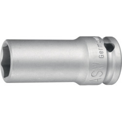 Jeu d'embout de clé à douille forte démult. 740 L 3/4 po. 6 pans ouv. de clé 33 mm