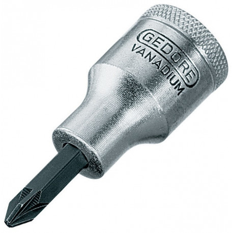 Jeu de clés à douille IKS 19 PZD 1/2 po. PZD PZD 4 longueur 60 mm GEDORE