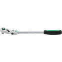 Cliquet articulé 452QR 3/8 po. nombre de dents 80 longueur 300 mm Poignée bicomposant STAHLWILLE