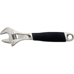 Clé à molette 9029C maxi. 32 mm longueur 170 mm avec Degrés.de réglage manche pla