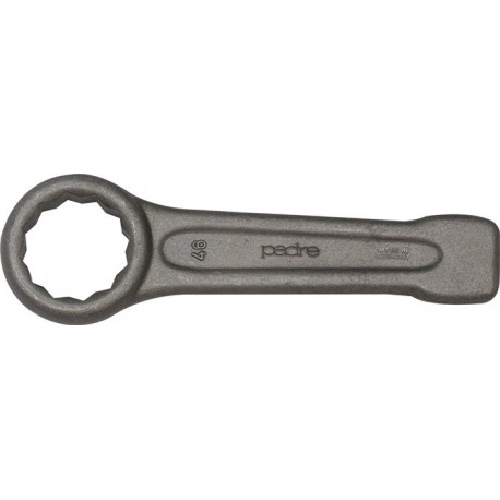 Clé polygonale à frapper 838 ouv. de clé 24 mm longueur 165 mm acier traité PADRE