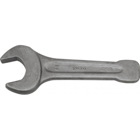 Clé à fourche à frapper 837 ouv. de clé 75 mm longueur 375 mm acier traité PADRE
