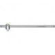 Poignée transversale avec coulisseau 508100-03 3/4 po. longueur 455 mm HEYTEC