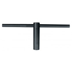 Clé à douille carrée DIN 904 taille 17 mm longueur 160 mm béquille 400 x 16 mm A