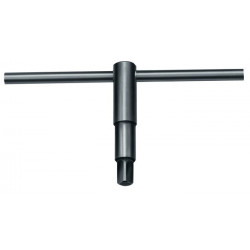 Clé à emmancher carrée DIN 905 taille 13 mm longueur de la tige 100 mm AMF