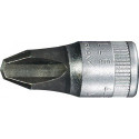 Jeu de clés à douille 44 P 1/4 po. PH PH 4 longueur 28 mm STAHLWILLE