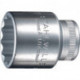 Jeu de clés à douille 50 1/2 po. 12 pans ouv. de clé 24 mm longueur 42 mm STAHLW