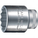 Jeu de clés à douille 50 1/2 po. 12 pans ouv. de clé 24 mm longueur 42 mm STAHLW