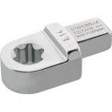 Outil à emmancher 732TX/10 E 14 ouverture de clé E14 9 x 12 mm acier allié au ch