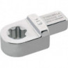 Outil à emmancher 732TX/10 E 14 ouverture de clé E14 9 x 12 mm acier allié au ch