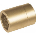 Jeu de clés à douille 1/2 po. 6 pans ouv. de clé 13 mm longueur 40 mm sans étinc