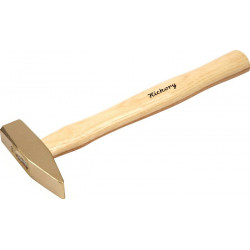 Marteau rivoir 300 g longueur du manche 300 mm Hickory sans étincelles ENDRES TOOLS