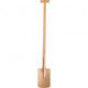 Bêche 260 x 170 mm avec manche en T sans étincelles ENDRES TOOLS