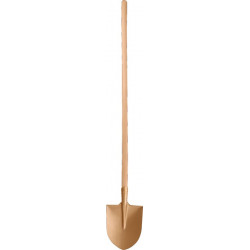 Pelle Francfort 240 x 300 mm avec manche droit sans étincelles ENDRES TOOLS