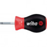 Tournevis 302 largeur de lame 4 mm L. des lames 25 mm poignée multicomp. lame ronde WIHA