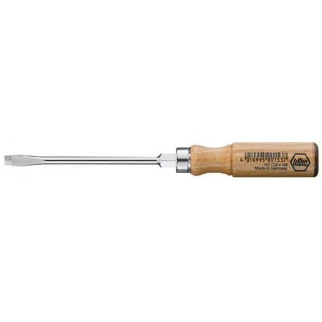 Tournevis 162 largeur de lame 14 mm longueur des lames 250 mm manche en bois lam