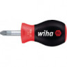 Tournevis taille PZD 1 longueur des lames 25 mm poignée multicomposant lame ronde WIHA