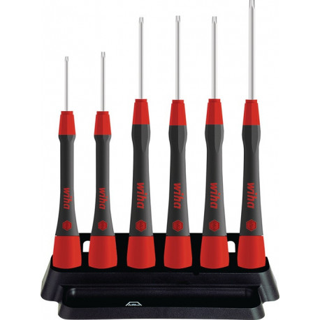 Jeu tournevis de mécanique de précision 267 PK 6M01 6 pièces TORX WIHA