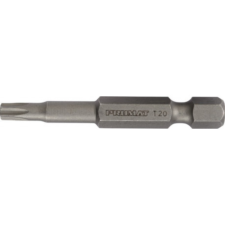 Embout 1/4 po. T 5 longueur 50 mm (Par 10)
