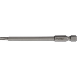 Embout 1/4 po. T 15 longueur 89 mm avec perçage (Par 10)