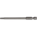 Embout 1/4 po. T 15 longueur 89 mm avec perçage (Par 10)
