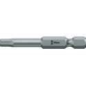 Embout 840/4 Z 1/4 po. 30 mm longueur 89 mm dur tenace HEX-Plus WERA