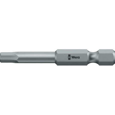Embout 840/4 Z 1/4 po. 60 mm longueur 89 mm dur tenace HEX-Plus WERA