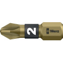 Embout 855/1 BTH 1/4 po. PZD 3 longueur 25 mm BiTorsion extra-dur WERA (Par 10)