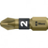 Embout 855/1 BTH 1/4 po. PZD 3 longueur 25 mm BiTorsion extra-dur WERA (Par 10)