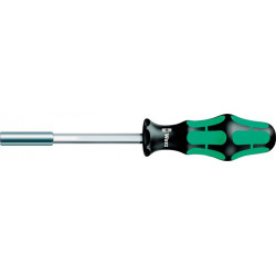 Tournevis porte embouts 810/1 1/4 po. avec circlip longueur des lames 120 mm Poignée bicomposant WERA