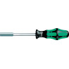 Tournevis porte embouts 810/1 1/4 po. avec circlip longueur des lames 120 mm Poignée bicomposant WERA