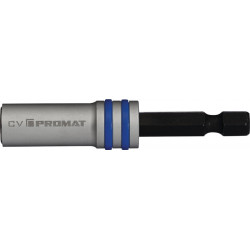 Porte-embout 1/4 po. E 6,3 1/4 po. 1/4 po. C6,3/E6,3 porte-mèches à serrage rapide longueur 65 mm PROMAT