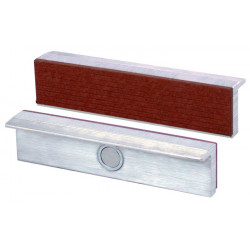 Mâchoire d'étau de protection TYPE F pour largeur de mâchoire 180 mm revêtements