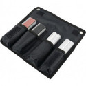 Jeu de mors serre-tubes/de protection pour largeur de mâchoire 120 mm 8 pièces dans pochette aluminium HEUER
