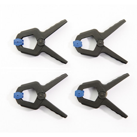 Jeu de presses à colle envergure maxi. 38 mm Longueur totale 90 mm 4 pièces