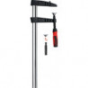 Serre-joint en fonte malléable TGK-2K envergure 1250 mm col de cygne 120 mm Poig