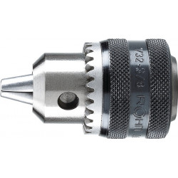 Mandrin de perçage à couronne dentée Prima D. de serrage 0,8-10 mm 3/8 po.-24 mm pour rotation à droite et à gauche RöhM