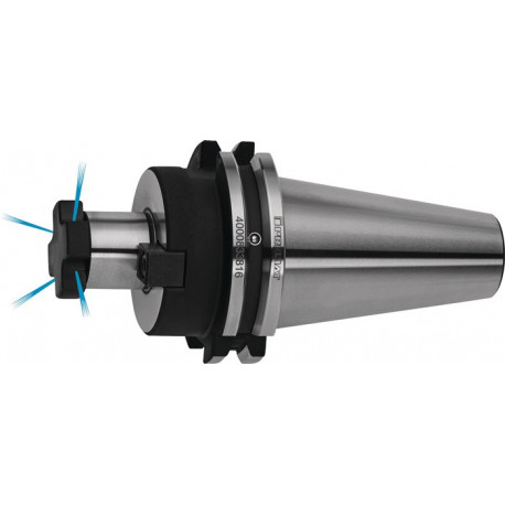 Mandrin à rainure transvers. de fraisage DIN 69871AD/B D. de serrage 40 mm SK40