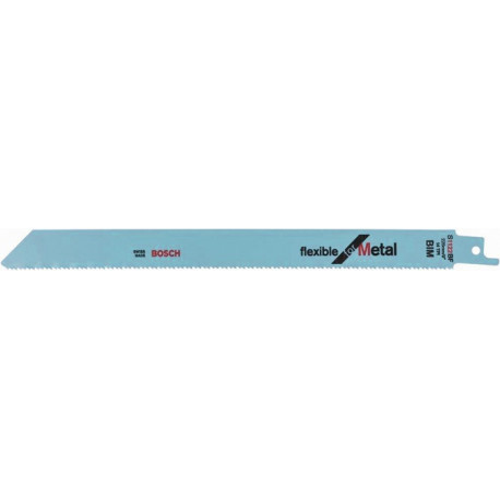 Lame de scie sabre S 1122 BF L.225mm B.19mm TPI 14 18mm geschr.gefr.2 St./Karte