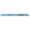 Lame de scie sabre S 1122 BF L.225mm B.19mm TPI 14 18mm geschr.gefr.2 St./Karte