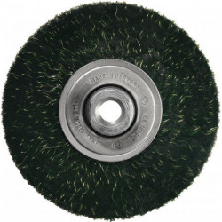 Brosse plate D. 125 mm M14 épaisseur de fil 0,38 mm acier 5 mm 12000 min-¹ OSBORN