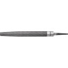 Lime d'atelier DIN 7261 L. 100 mm coupe transv. 104 x 25 mm coupe 3 demi-rond