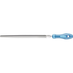 Lime d'atelier DIN 7261 L. 250 mm coupe transv. 155 mm coupe 2 triangulaire Erg