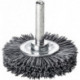 Brosse plate D. 50 mm tige 6 mm SiC poils de ponç. granulation 120 10 mm 15000 m