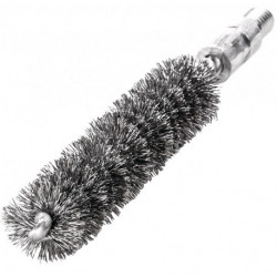Écouvillon longueur 115 mm D. 18 mm câble en acier VA ondulé Longueur de garnitu
