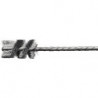 Brosse à buses D. 8 mm tige 32 mm épaisseur de fil 012 mm acier 25 mm LESSMANN