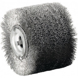Rouleau de satinage câble en acier VA D.100xB70 mm 19,2 mm LESSMANN