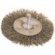 Brosse plate D. 100 mm épaisseur de fil 0,2 mm acier 12 mm 4500 min-¹ OSBORN